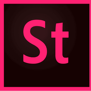 Adobe Photoshop logo, digital design, editing software icon.