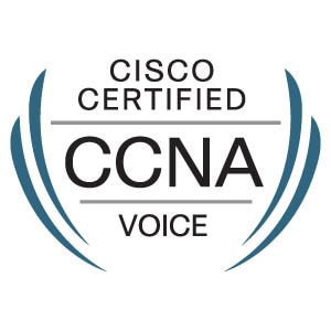 Networking certification logo for Cisco CCNA.