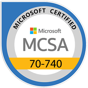 Microsoft 70-740 Installation, Storage and Compute with Windows Server 2016