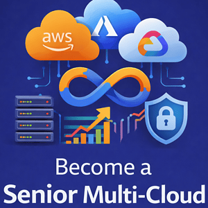 Advanced multi-cloud engineering training with AWS, Azure, and Google Cloud platforms.
