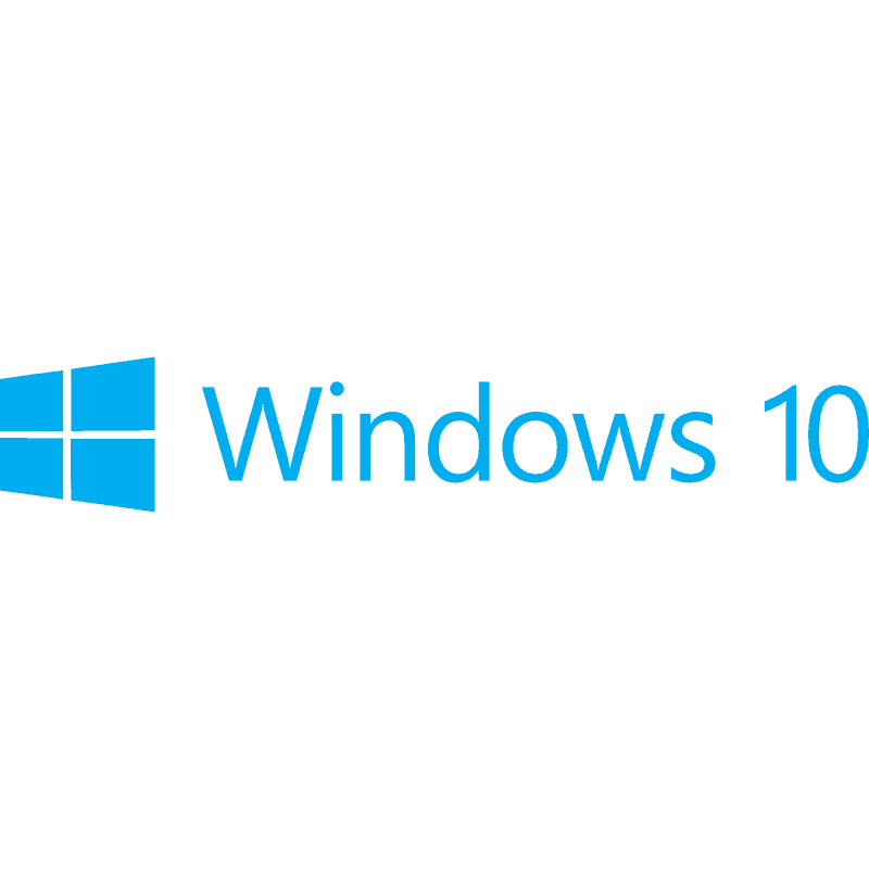 Microsoft Windows 10 logo on AIIT website.